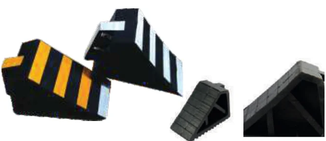 Rubber Safety Products – S-024 Rubber Wheel Chock