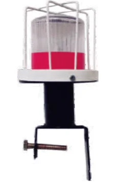 Solar Delineators & Solar Blinkers – S-704 Basic + Clamp Mounting