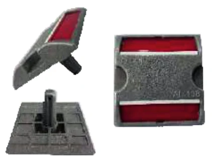 Aluminium Road Studs – S-AL108 With inbuilt shank